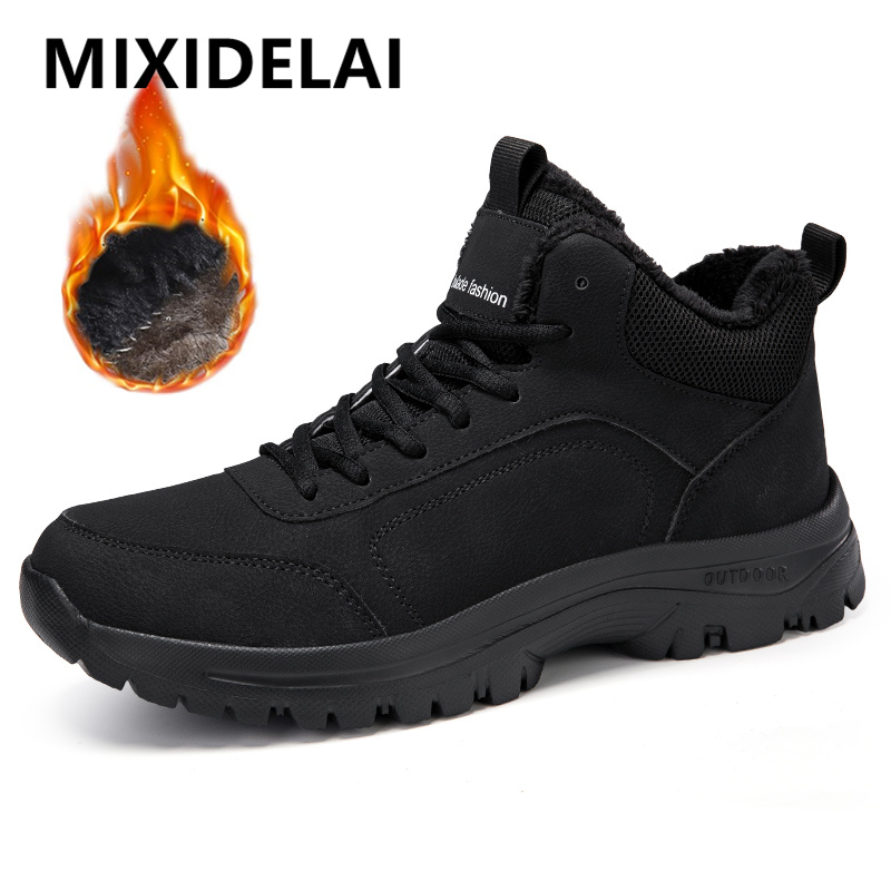 Men'S Shoes Dockers - Winter Men's Boots Warm Plush Men's