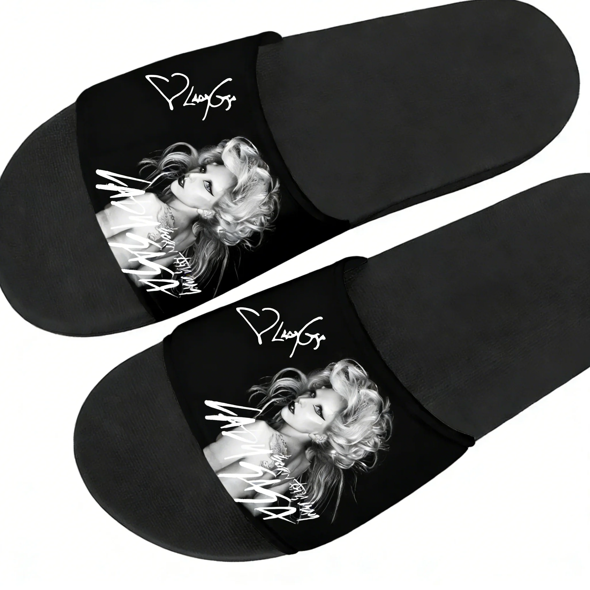 Men'S Shoes In Fashion - Lady Gaga Slippers Home Water Shoes