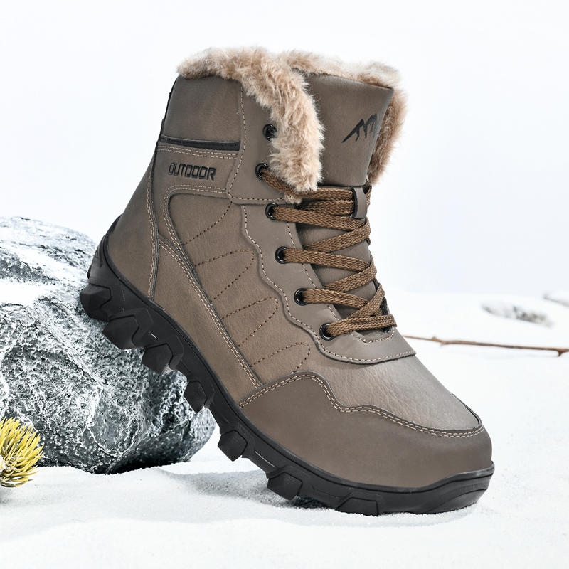 Men'S Shoes Dockers - Men's Winter Boots Warm Waterproof Non-Slip