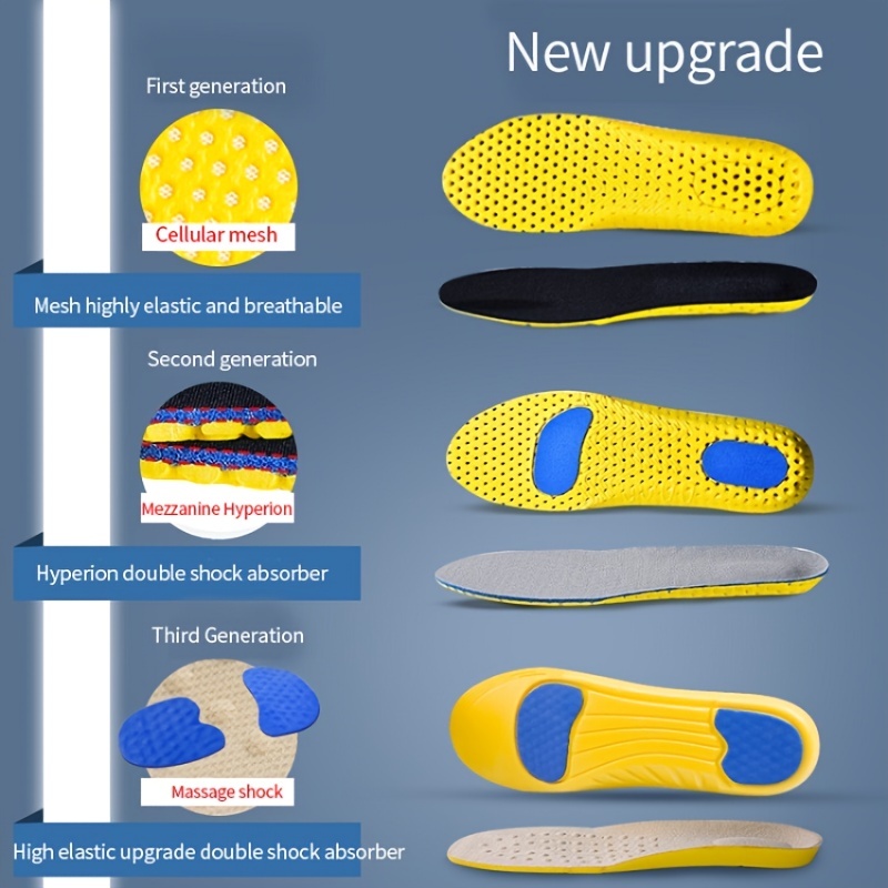 Sport Insoles for Feet Soft Sh - Men'S Shoes For Plantar Fasciitis review and price