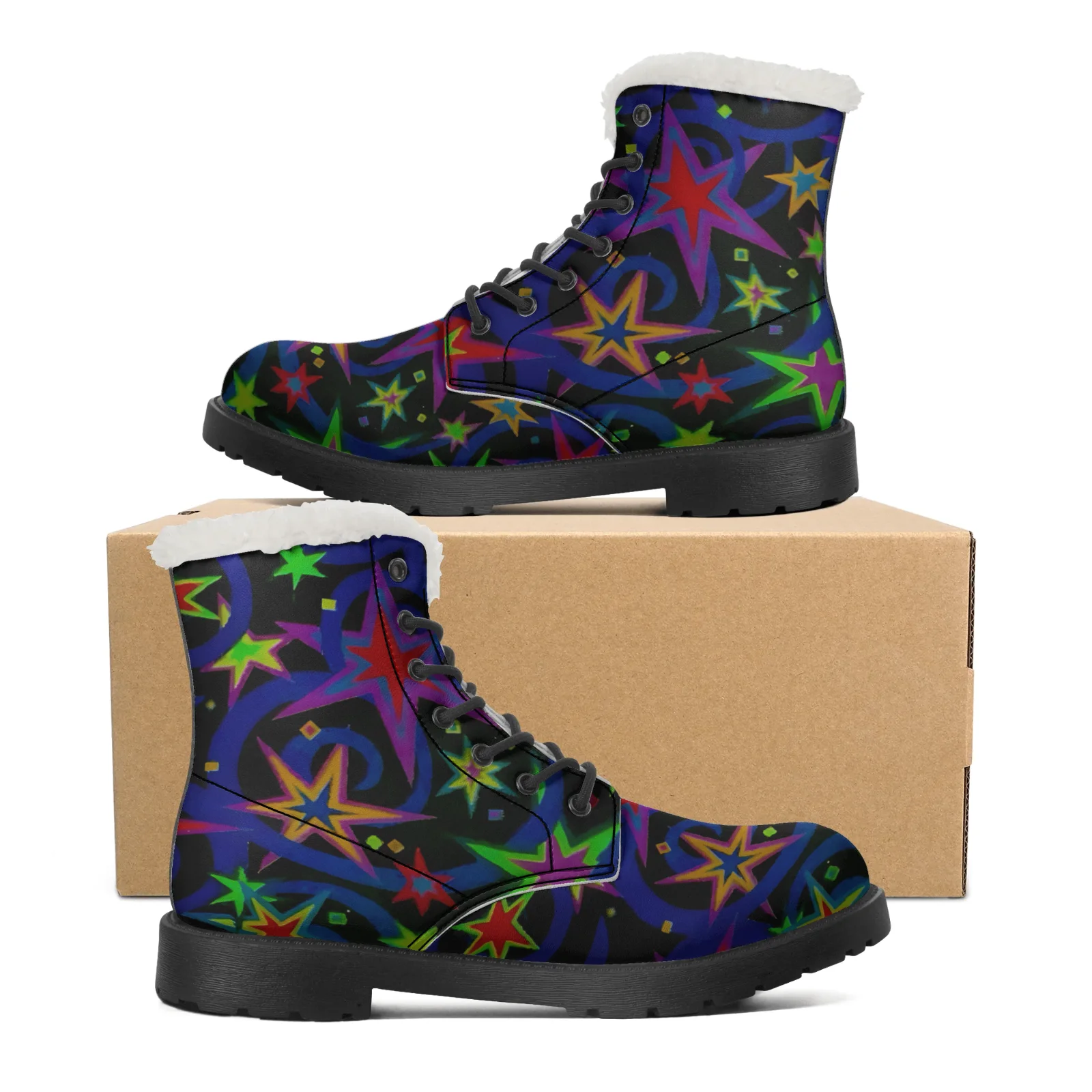 Starlit Sky Plush Snow Boots f - Men Shoes Eu To Us review and price