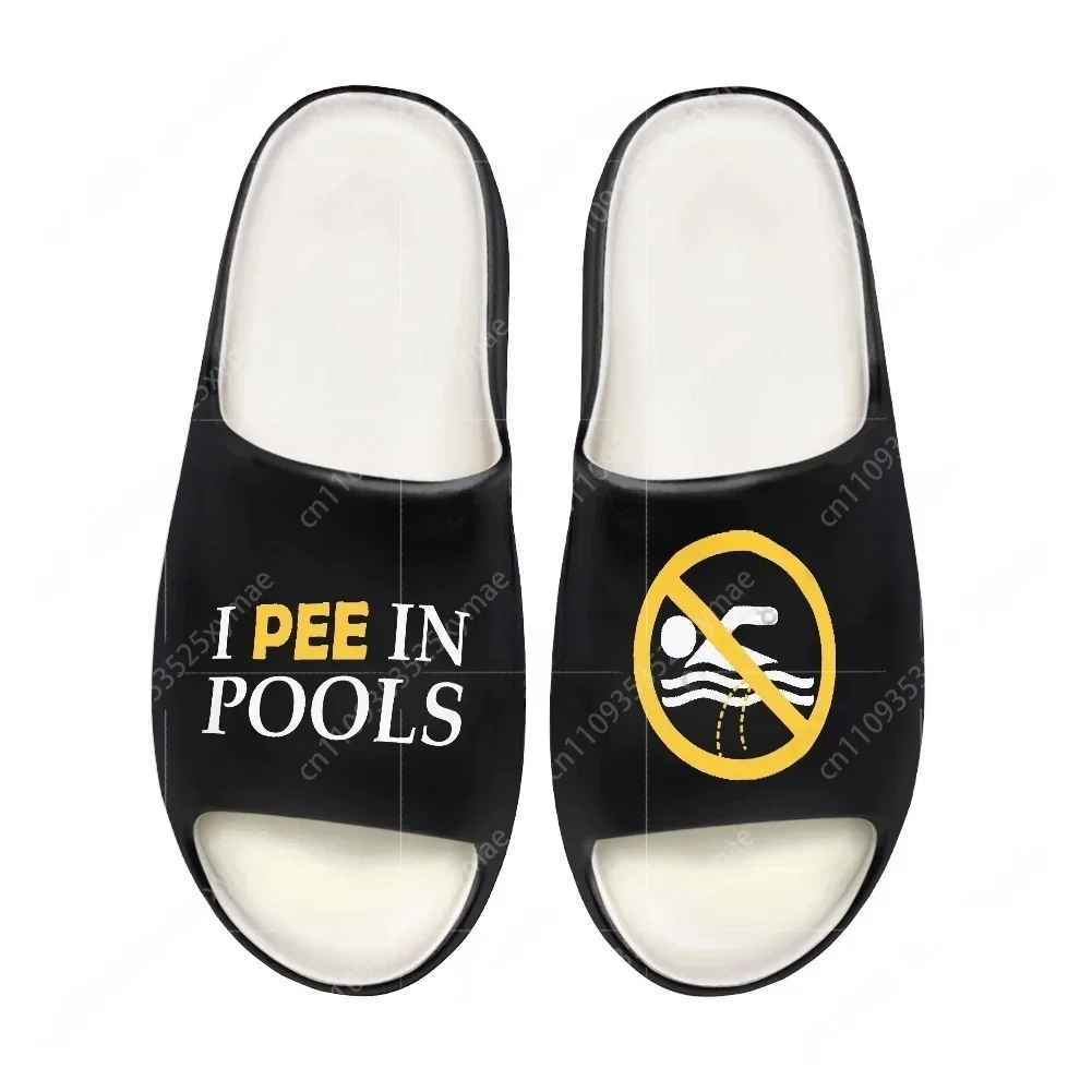 I Pee in Pools Soft Sole Sllip - Men Shoes On review and price