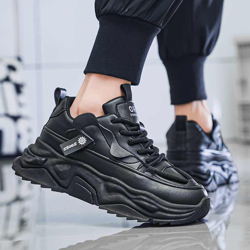 Black Platforme Tennis Man Spo - Men Shoes Sale review and price
