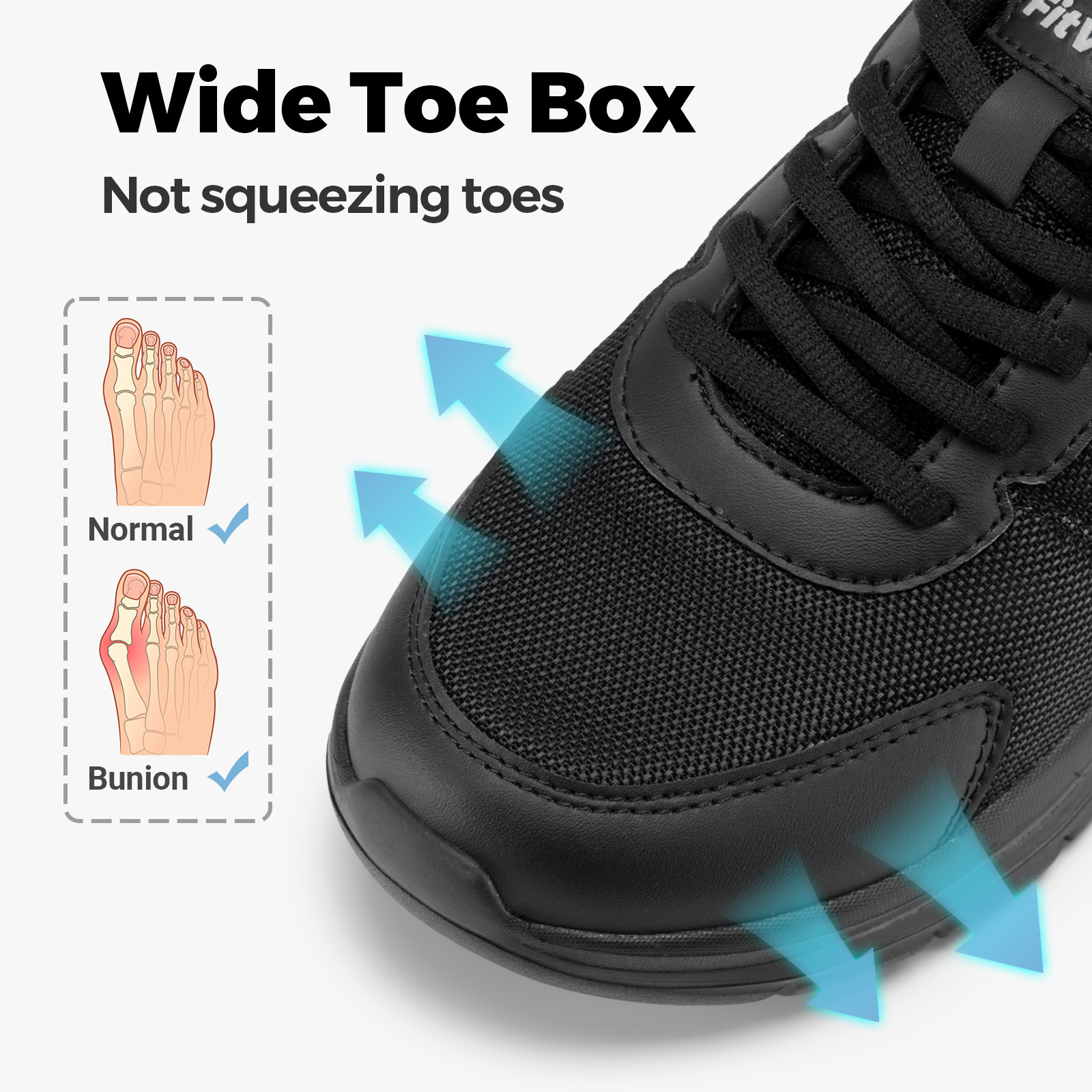 FitVille Men's Walking Shoes W - Men'S Shoes For Plantar Fasciitis review and price