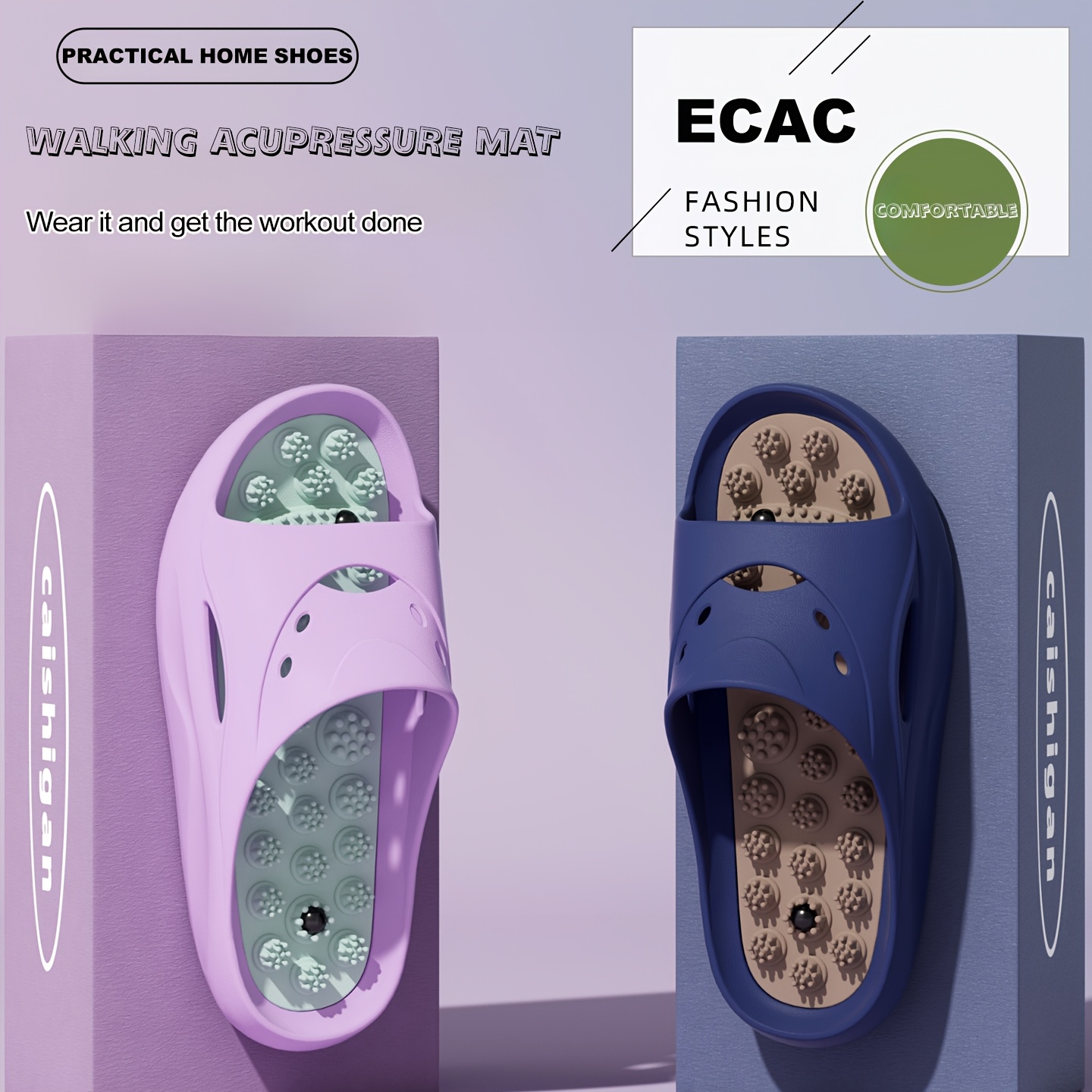 Women Men EVA Massage Slippers - Men Shoes On review and price