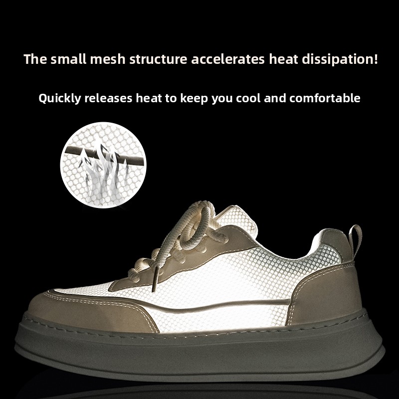 Men's Breathable Mesh Platform - Men Shoes Eu To Us review and price