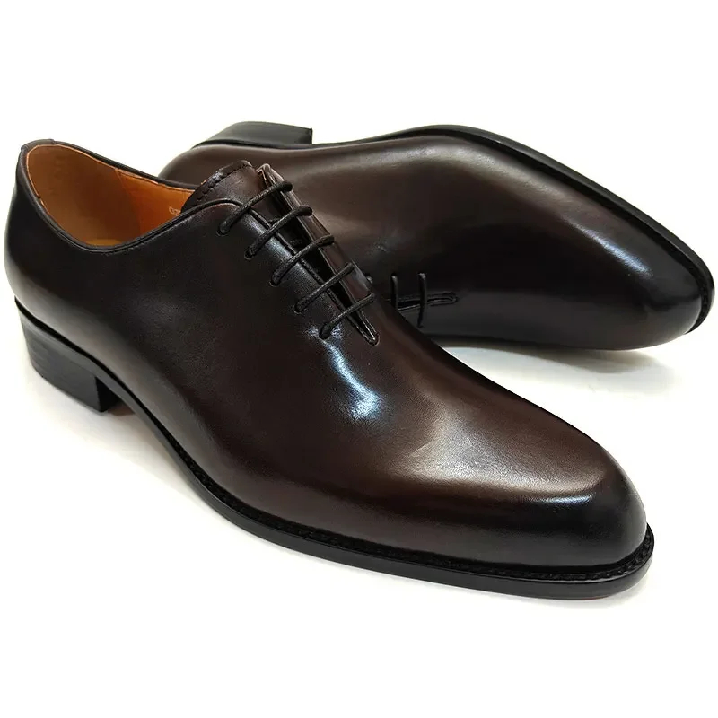 Successful Men's Leather Shoes - Oxford Brogue Leather review and price