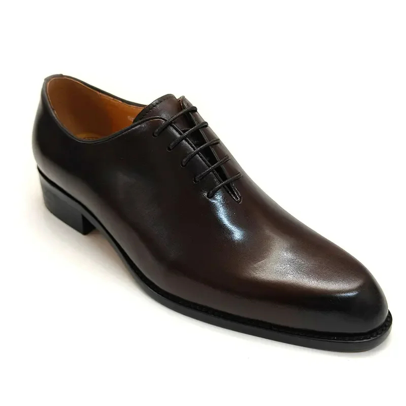 Successful Men's Leather Shoes - Oxford Brogue Leather review and price