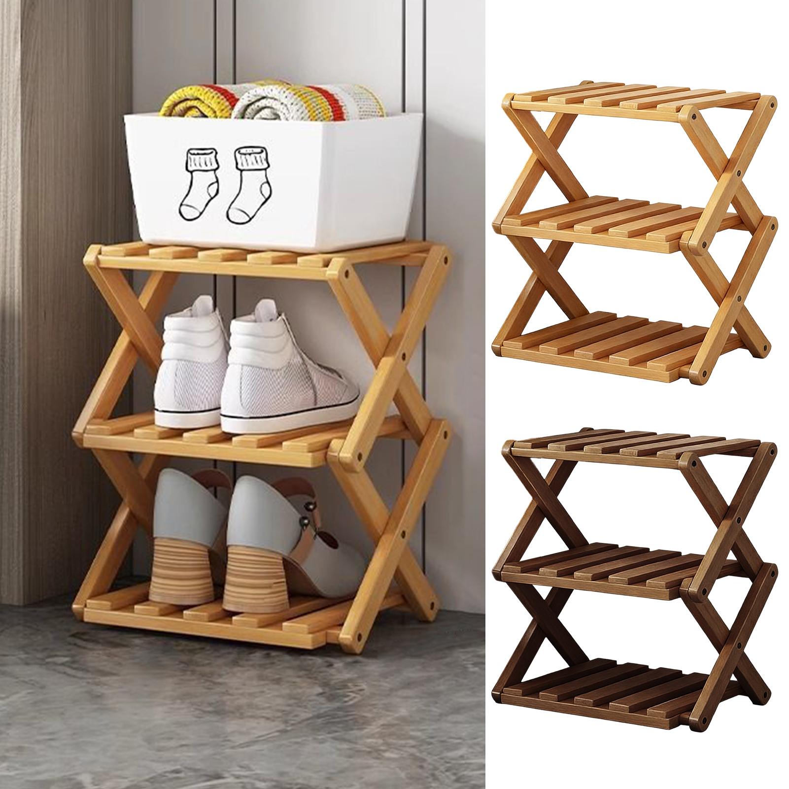 Wooden Shoe Racks 3-Tier Expan - Men Shoes Rack review and price