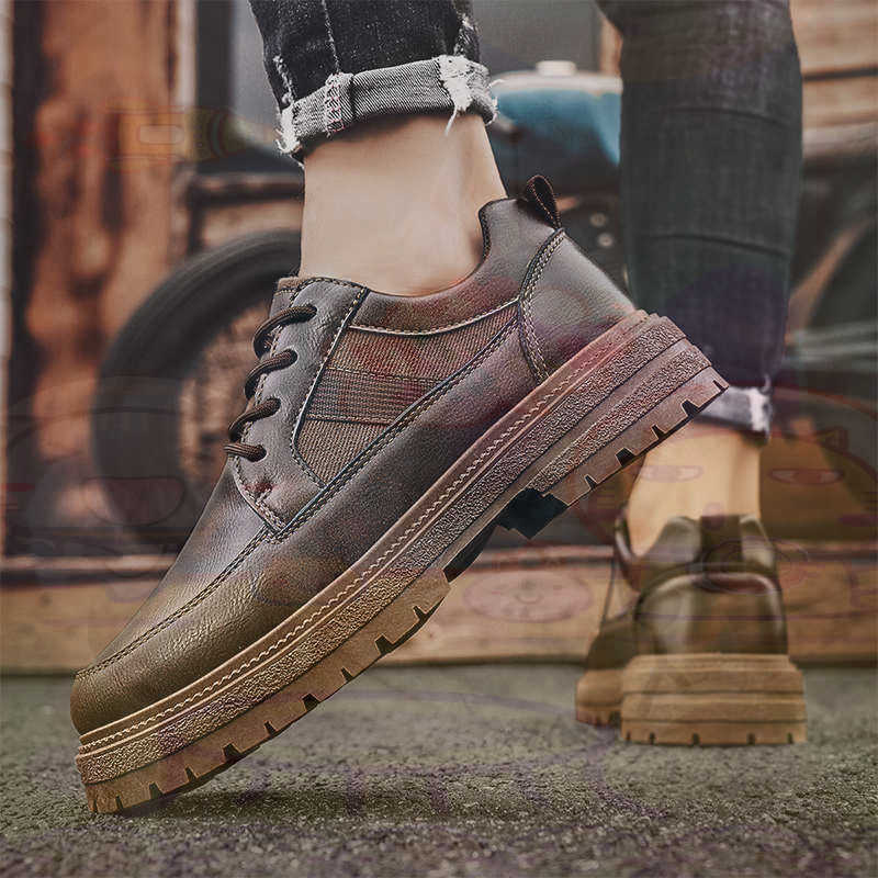 Dark Natural Leather Fashion T - Men Shoes Eu To Us review and price