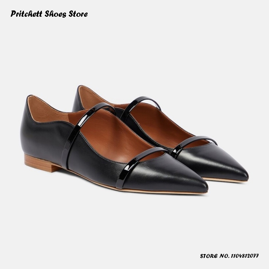 Women's Dual-straps Leather Ba - Men Shoes On review and price