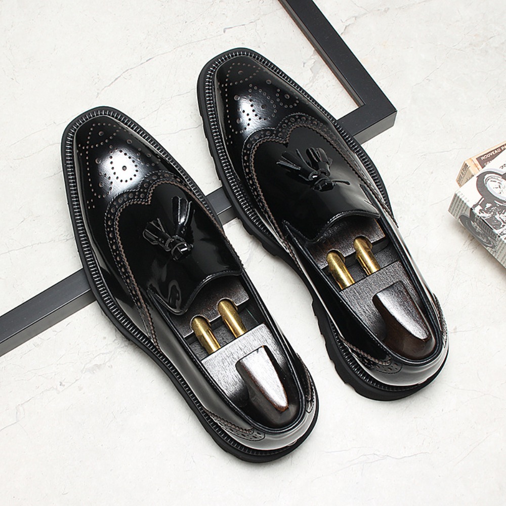 Men's Casual Business Leather  - Men Shoes Eu To Us review and price