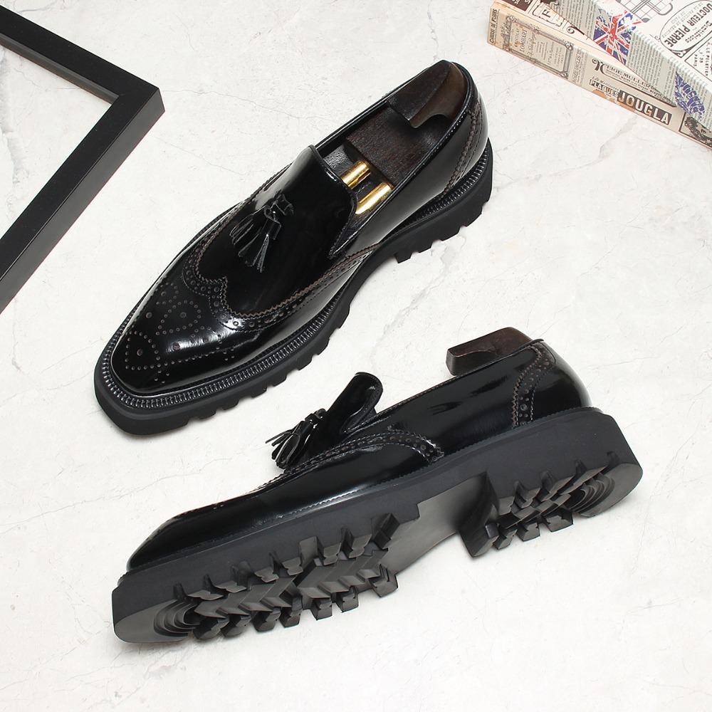 Men's Casual Business Leather  - Men Shoes Eu To Us review and price