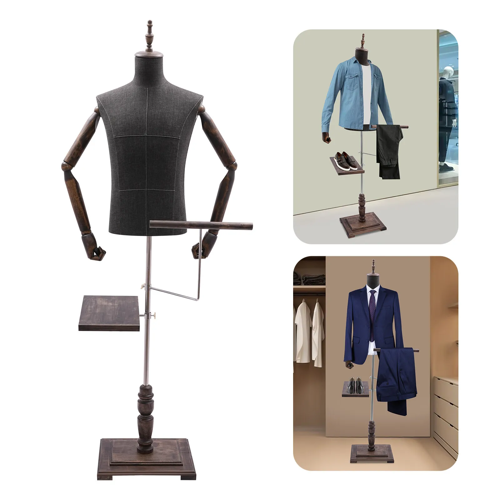 Male Mannequin with Arms, Pant - Men Shoes Rack review and price