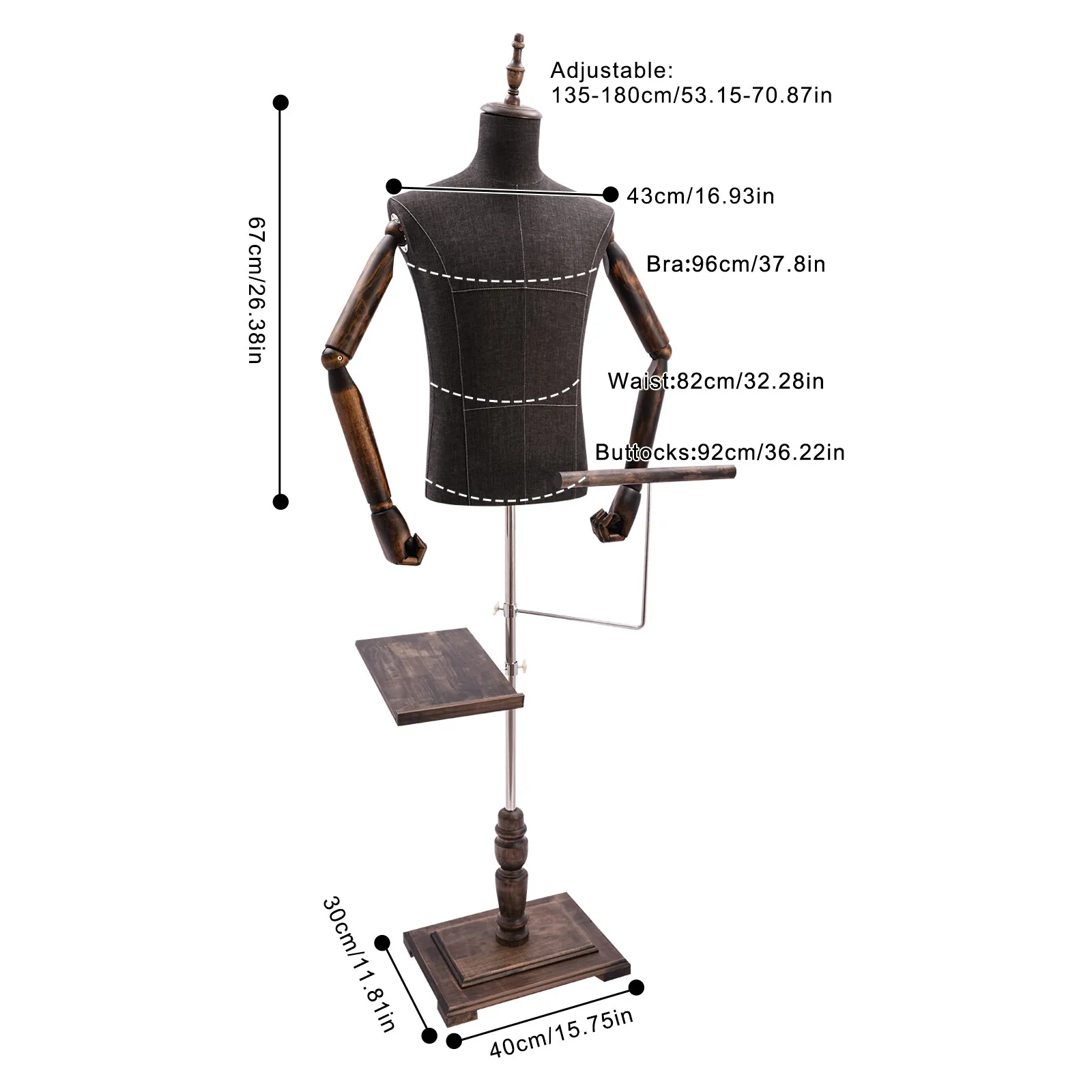 Male Mannequin with Arms, Pant - Men Shoes Rack review and price