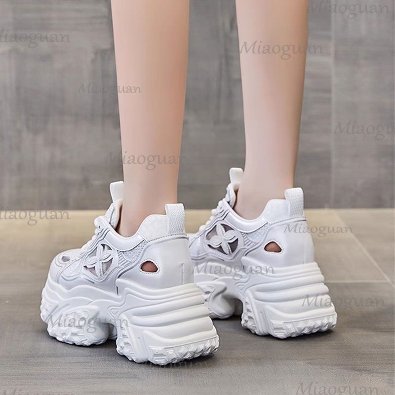 Women Fashion 7CM Platform Sne - Mesh Trainer Breathable review and price