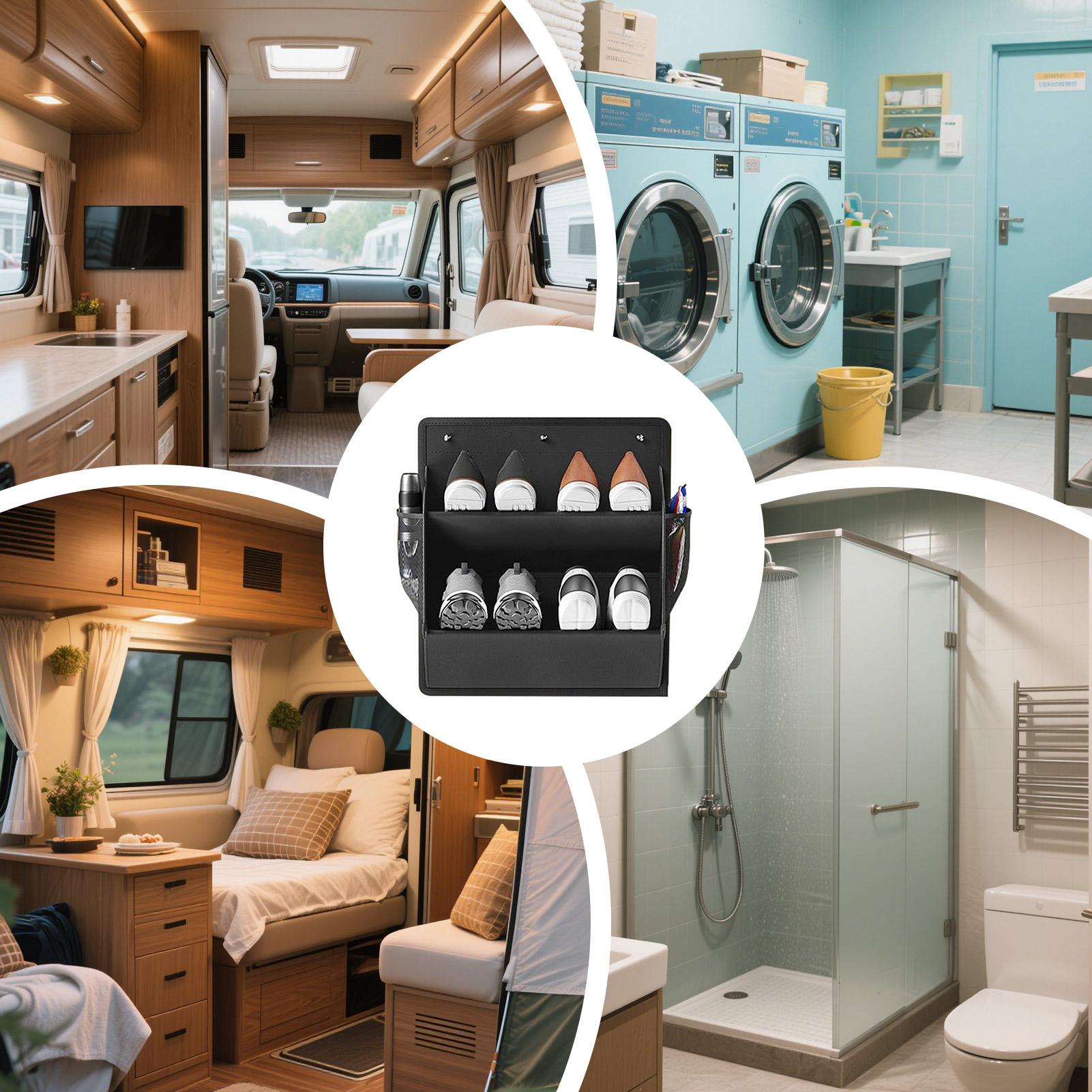 RV Shoe Storage with Adhesive  - Men Shoes Rack review and price