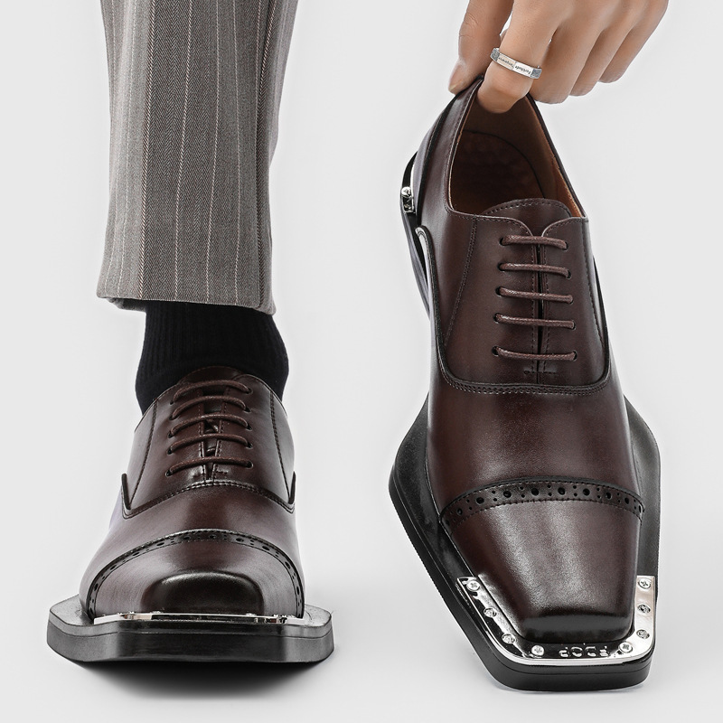 mens fashion hip hop rock carv - Oxford Brogue Leather review and price