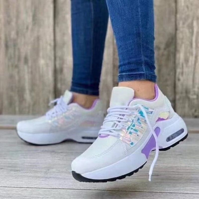 Womens Fashion Sneaker Platfor - Mesh Trainer Breathable review and price