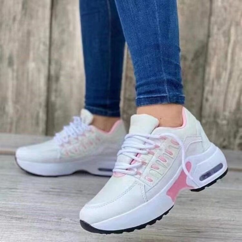 Womens Fashion Sneaker Platfor - Mesh Trainer Breathable review and price