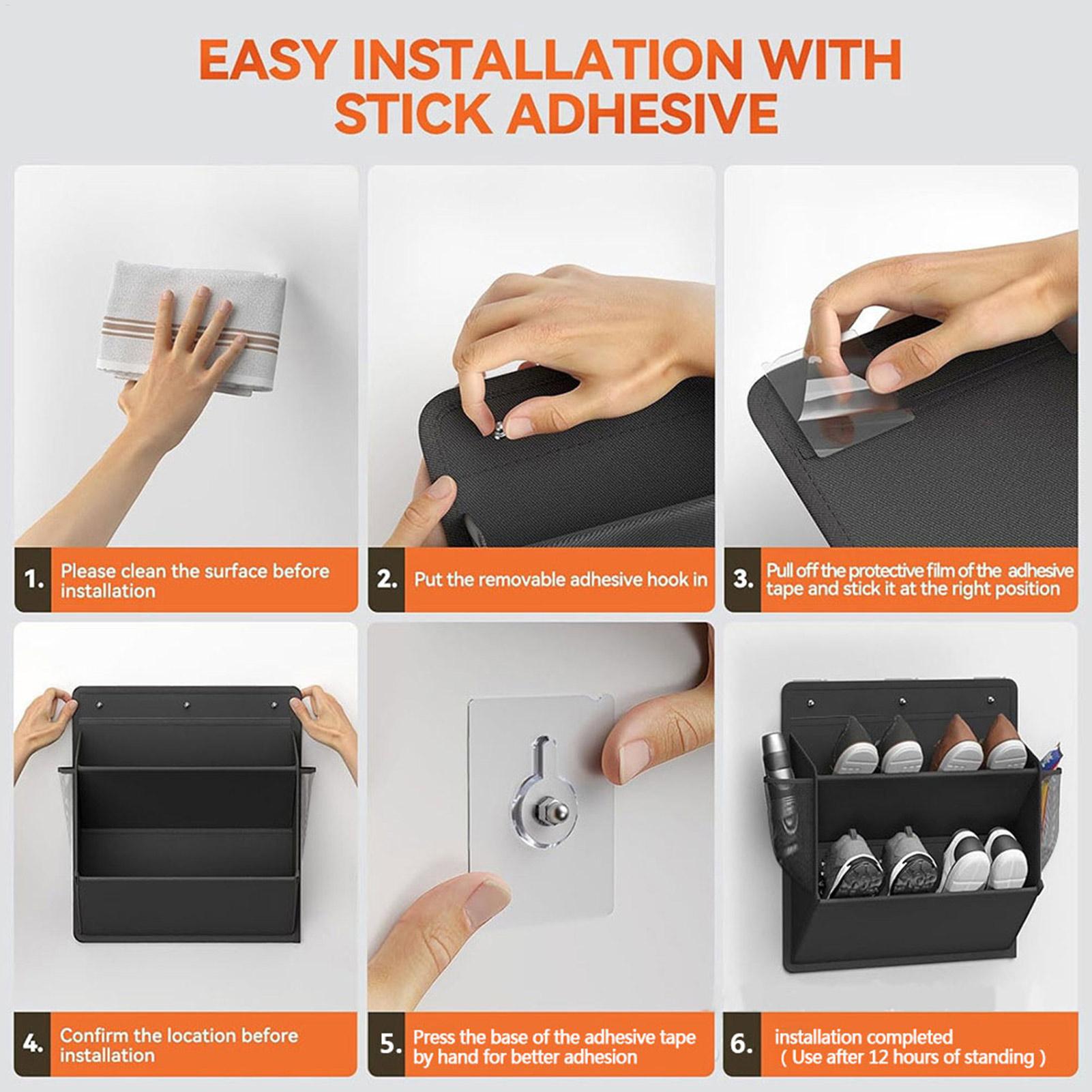 Shoe Storage with Adhesive Tap - Men Shoes Rack review and price