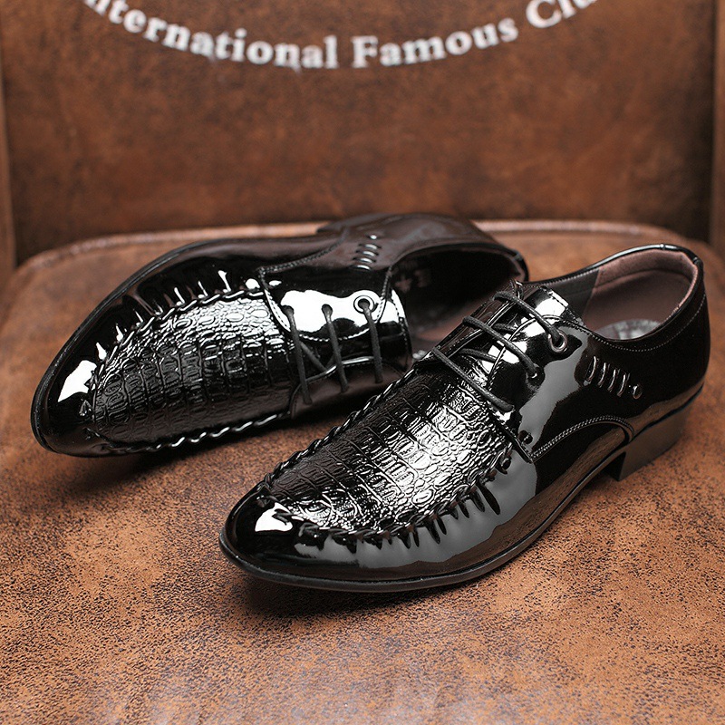 Men's  Dress Leather Shoes Lac - Oxford Brogue Leather review and price