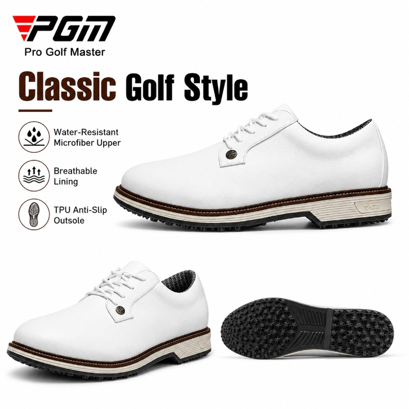 PGM Men's Waterproof Golf Shoe - Men Shoes Eu To Us review and price