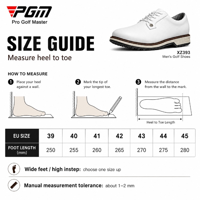 PGM Men's Waterproof Golf Shoe - Men Shoes Eu To Us review and price